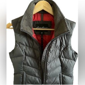 Eddie Bauer goose down puffer vest. EB550